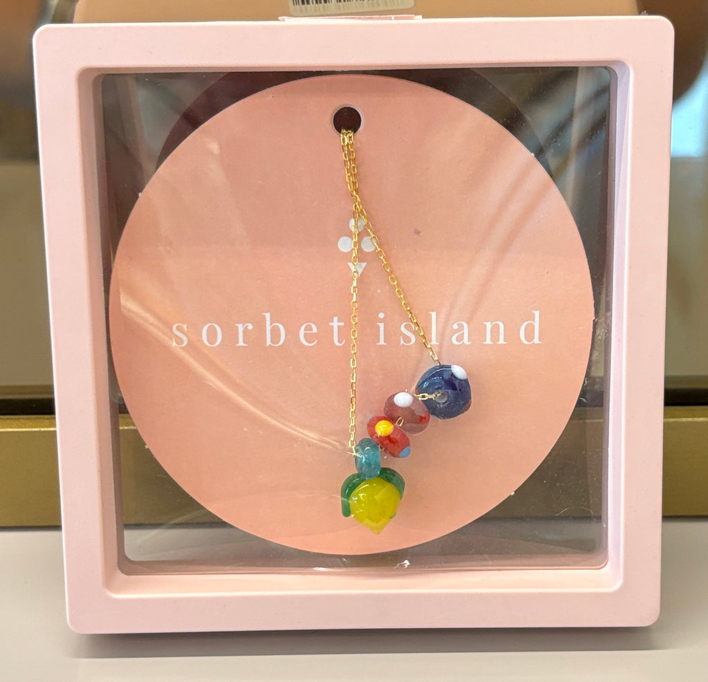 Collier fruits en verre soufflé – délicatesse et éclat - YOGA SPIRIT