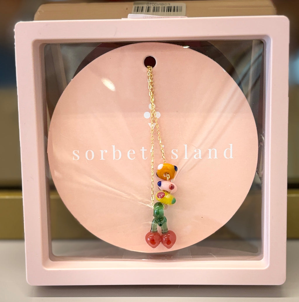 Collier fruits en verre soufflé – délicatesse et éclat - YOGA SPIRIT