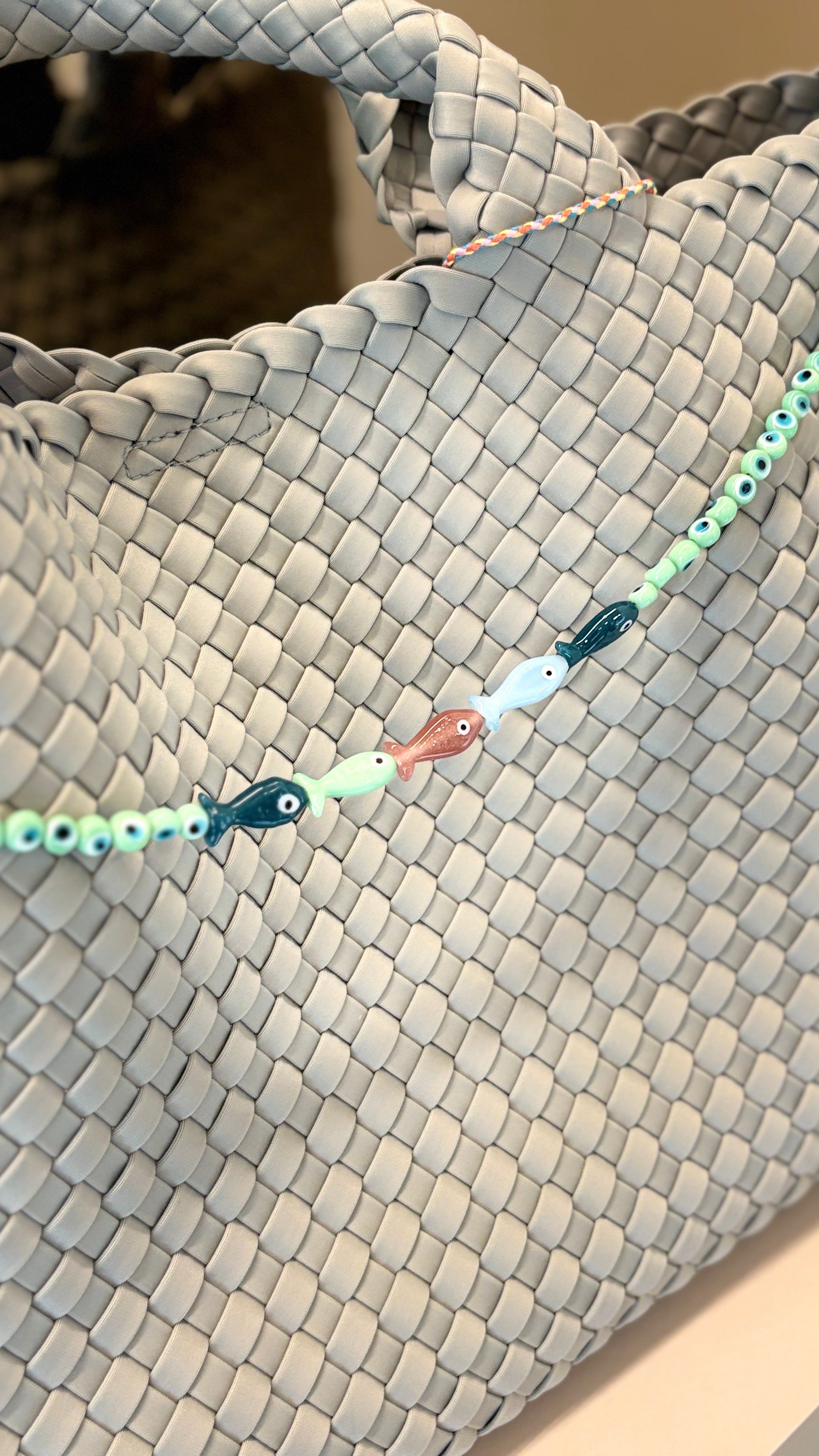 Collier poissons et œils – amulette de protection et de sérénité - YOGA SPIRIT