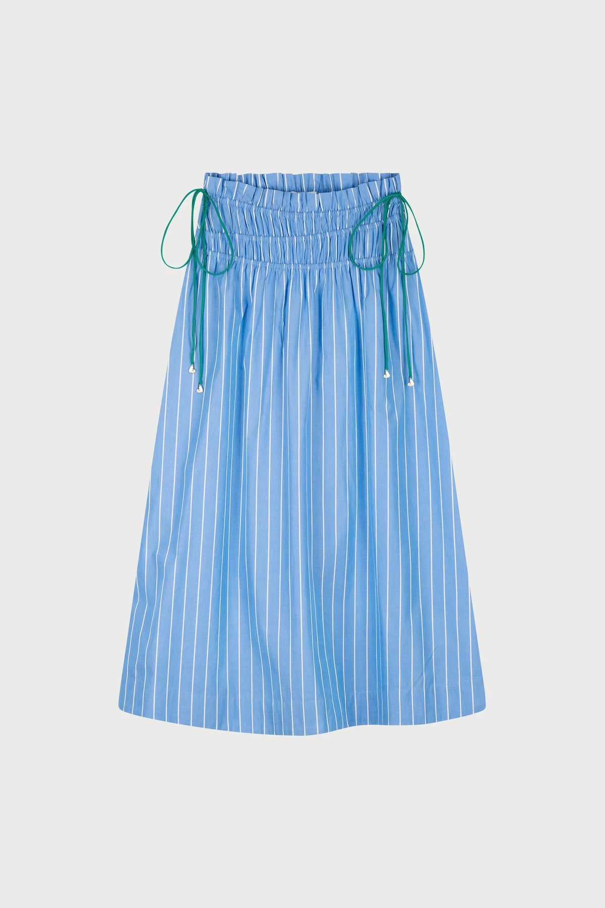 YOKO Skirt, Blue Stripes