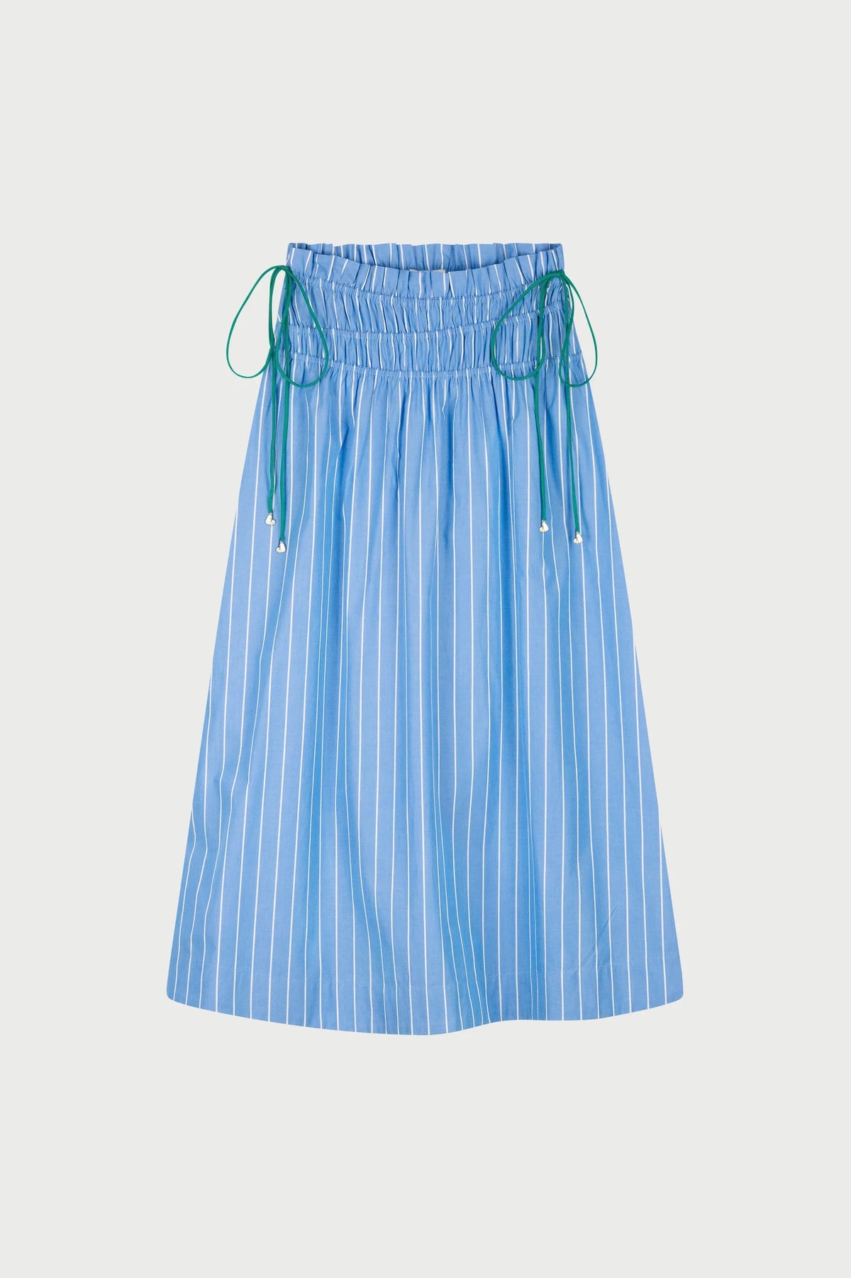 YOKO Skirt, Blue Stripes