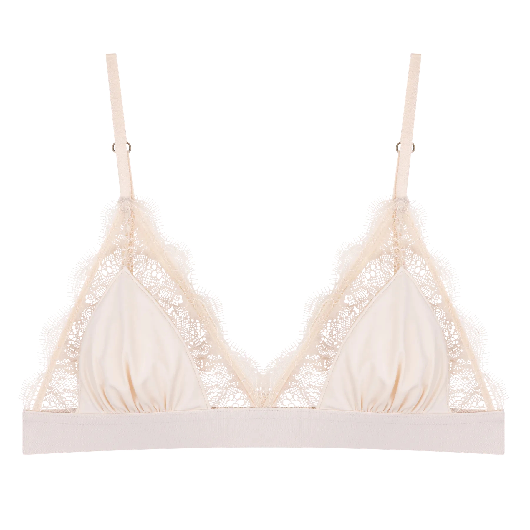 Soutien Gorge LOVE LACE blanc - YOGA SPIRIT