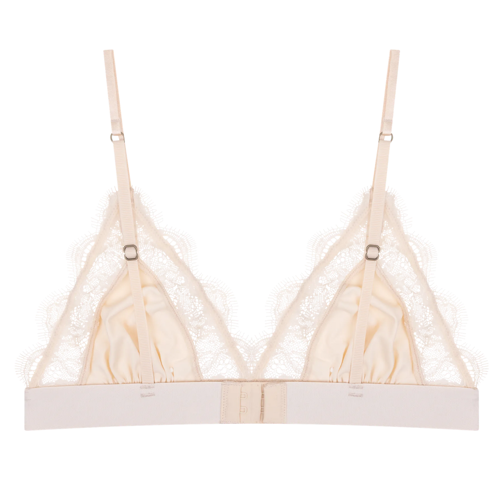 Soutien Gorge LOVE LACE blanc - YOGA SPIRIT