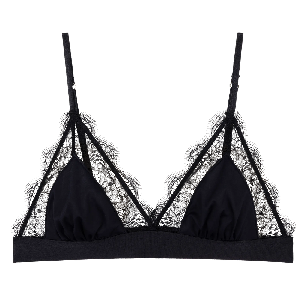 Soutien gorge LOVE LACE noir - YOGA SPIRIT
