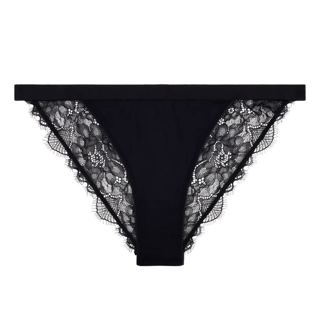 Culotte WILD ROSE noir - YOGA SPIRIT
