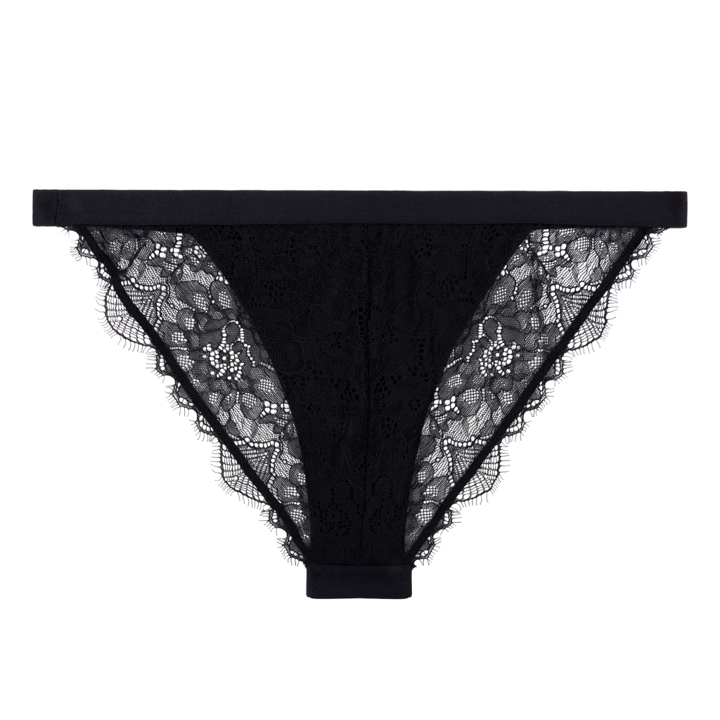 Culotte WILD ROSE noir - YOGA SPIRIT