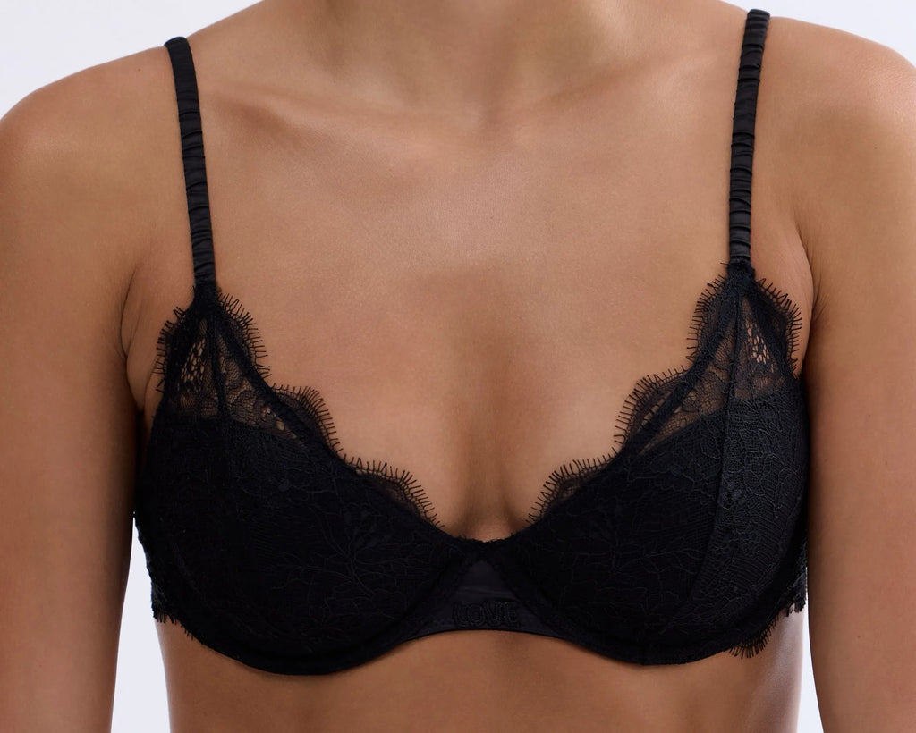Soutien Gorge GWYNETH noir - YOGA SPIRIT