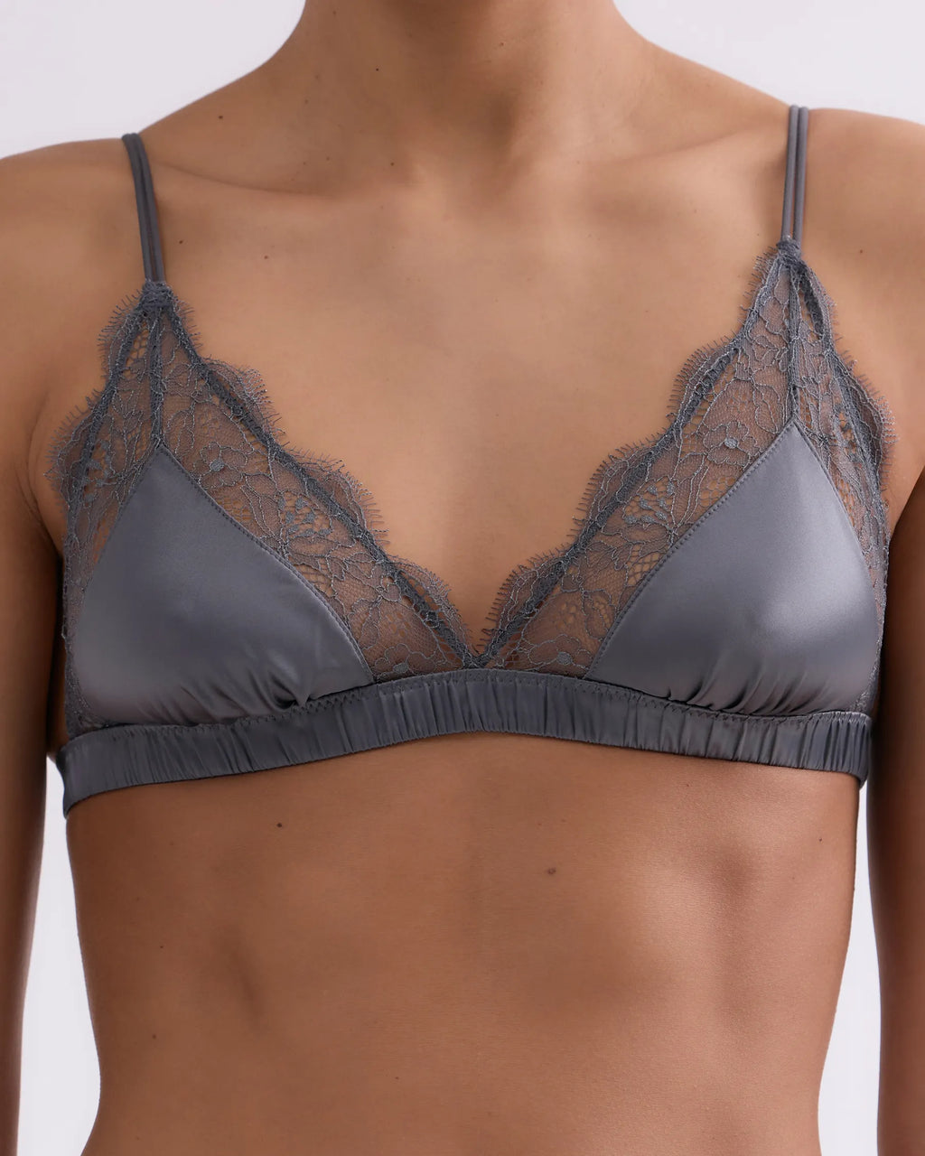 Soutien gorge LOVE LACE ANTRACITE GREY