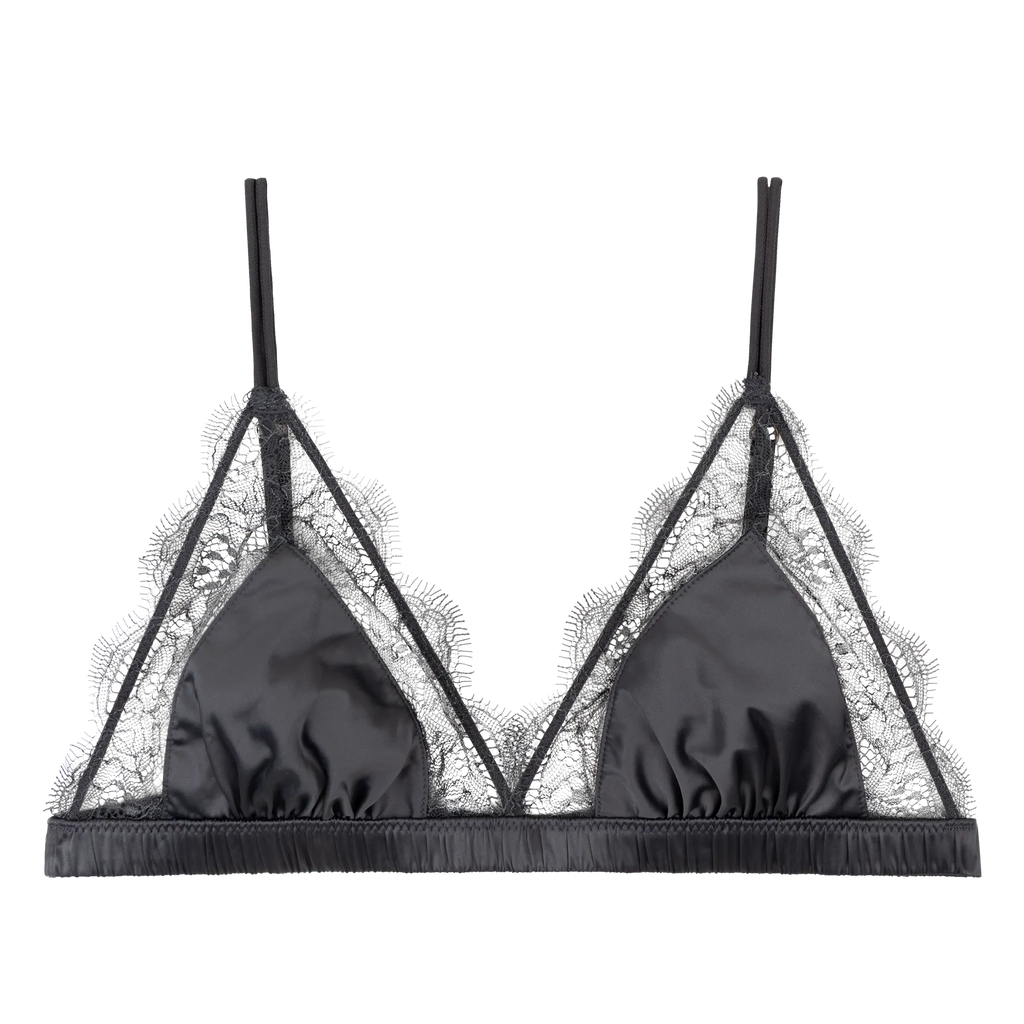 Soutien gorge LOVE LACE ANTRACITE GREY