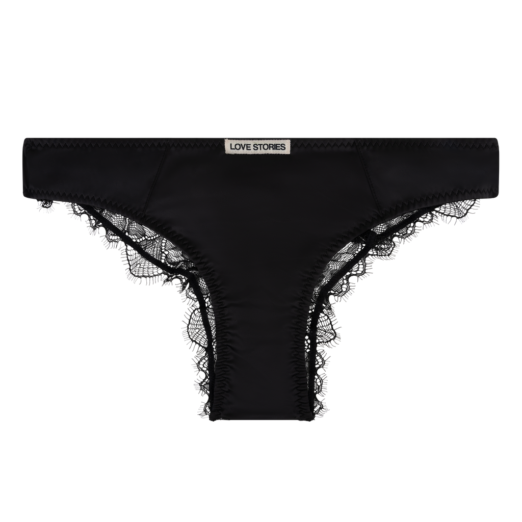 Culotte brésilienne CARLY noire