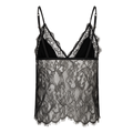 Top LOVE LACE LONG noir