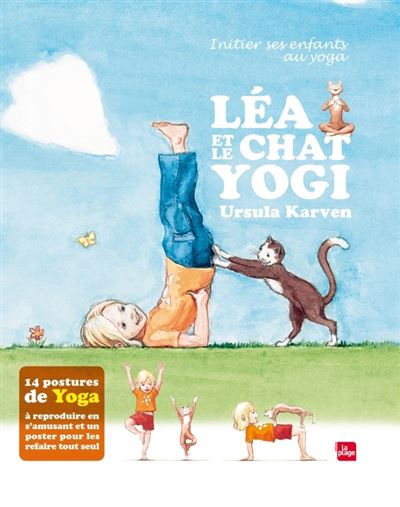 Léa et le chat Yogi - livre - YOGA SPIRIT