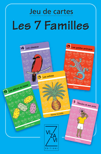 Jeu de 7 familles-  Tikoulou Happy Families - YOGA SPIRIT