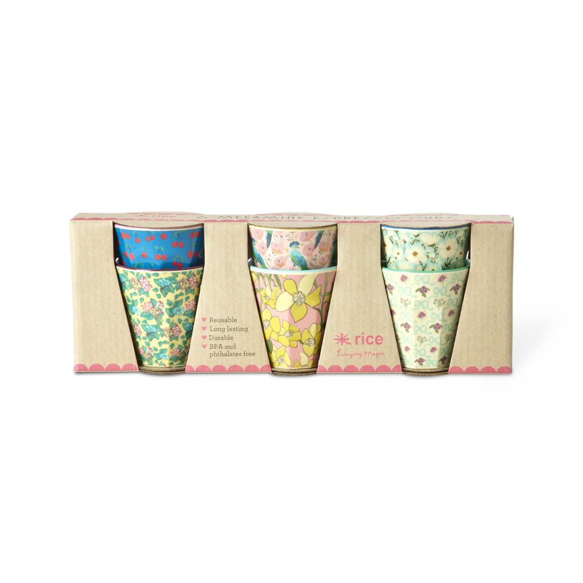Gobelet expresso "Show Your True Colors"- Pack de 6 - YOGA SPIRIT
