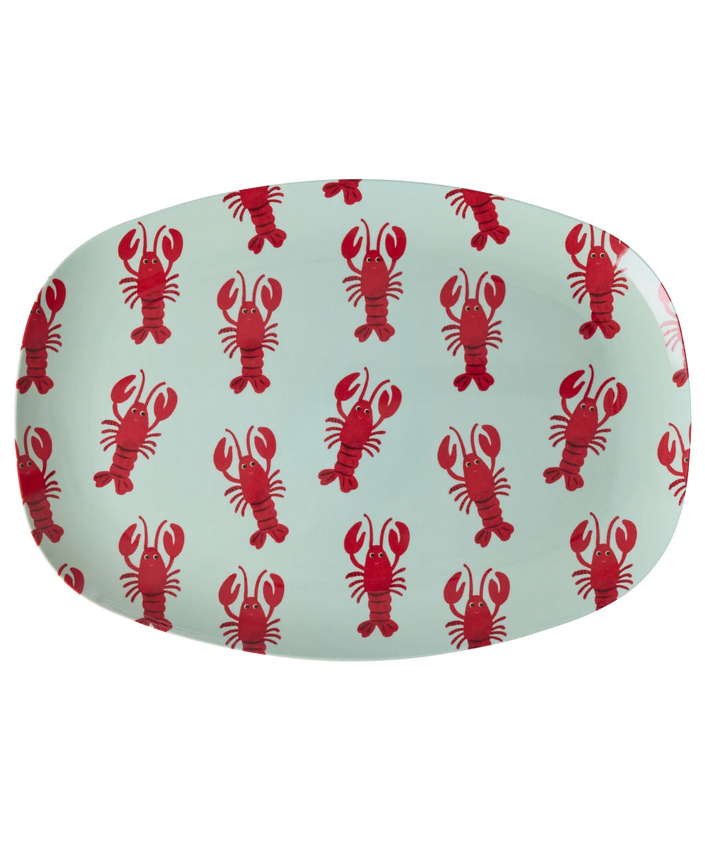 Rectangulaire Grande assiette - YOGA SPIRIT