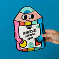 Montessori Stickers book - Shapes - YOGA SPIRIT