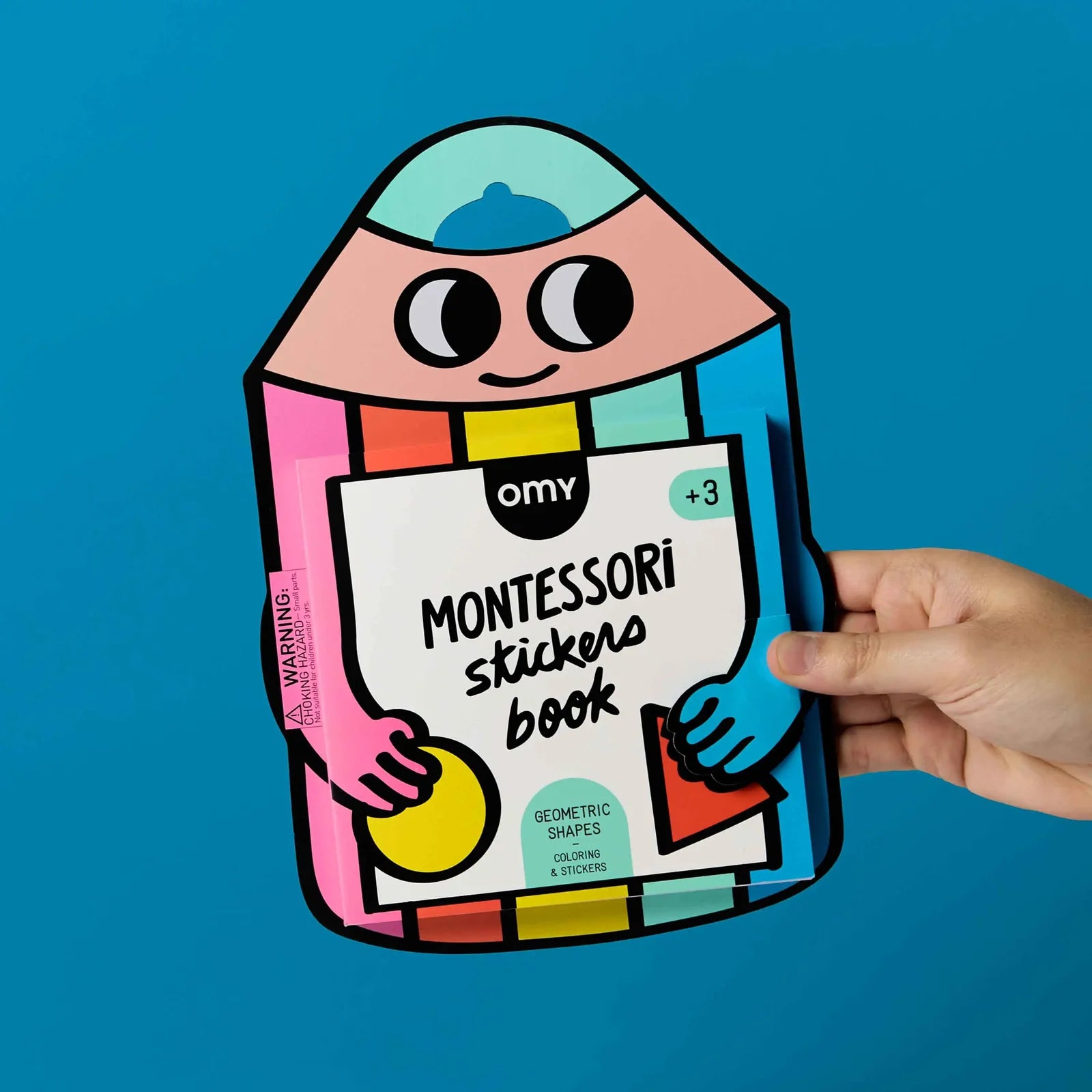 Montessori Stickers book - Shapes - YOGA SPIRIT