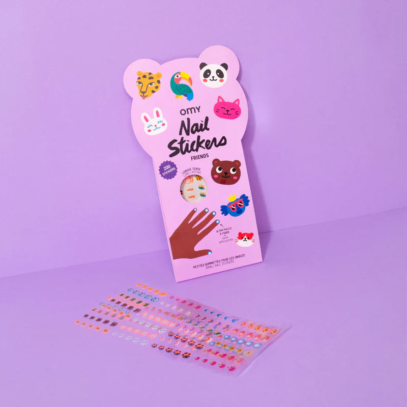 Stickers pour ongles enfants - YOGA SPIRIT