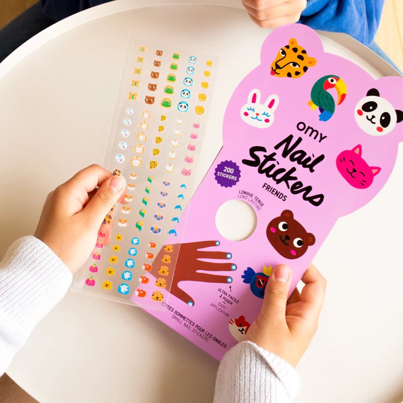 Stickers pour ongles enfants - YOGA SPIRIT