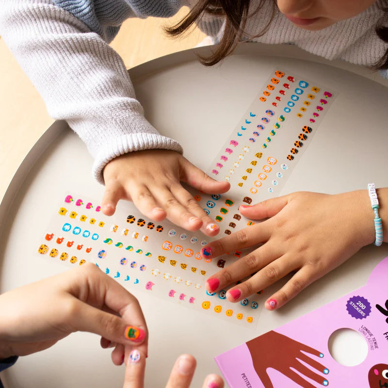 Stickers pour ongles enfants - YOGA SPIRIT