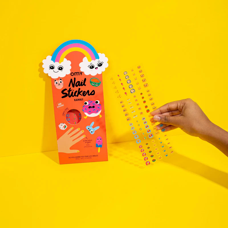 Stickers pour ongles enfants - YOGA SPIRIT