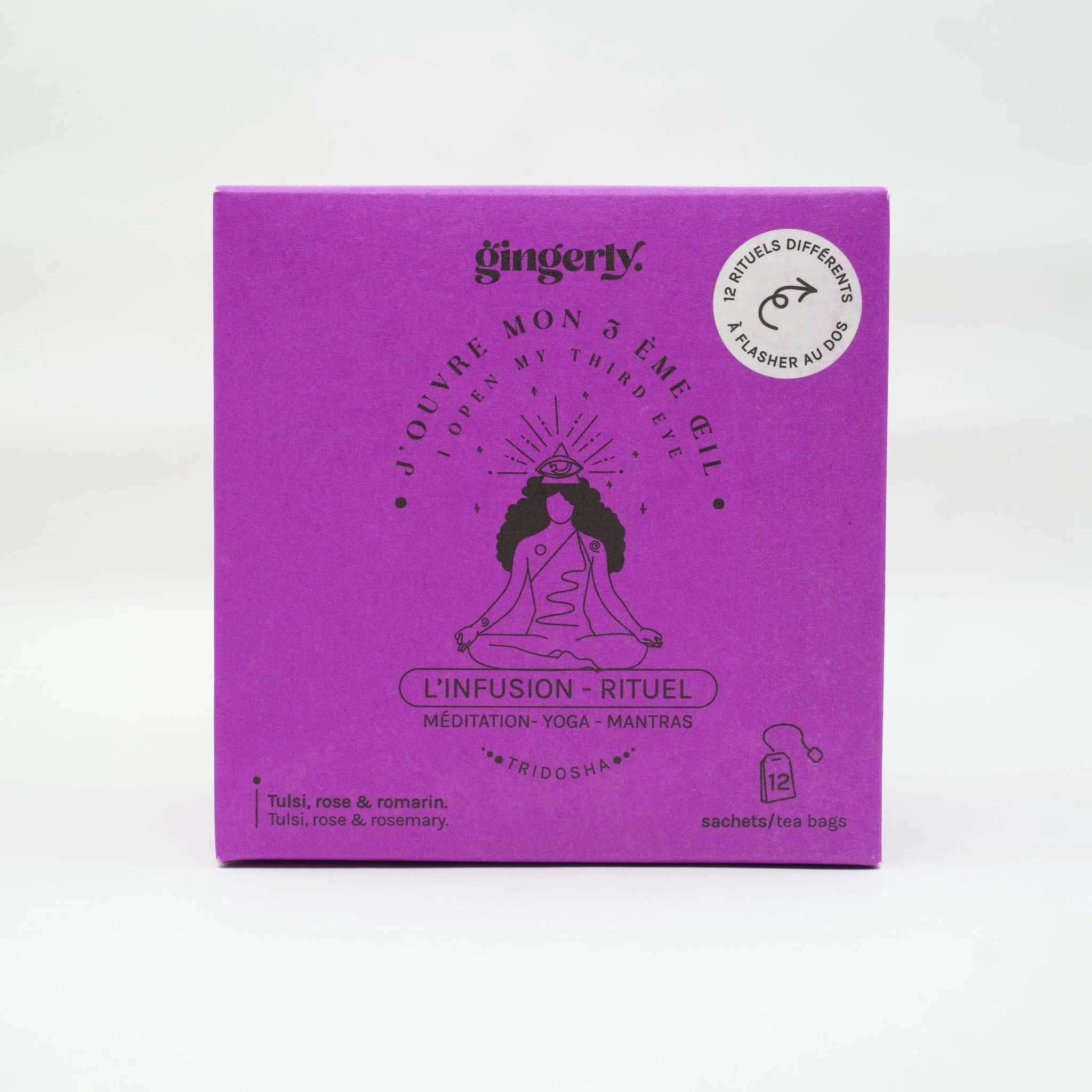 Infusion-rituel bio « J’ouvre mon 3ème œil » - YOGA SPIRIT