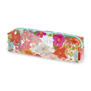 Trousse transparente souple _ Flowers - YOGA SPIRIT
