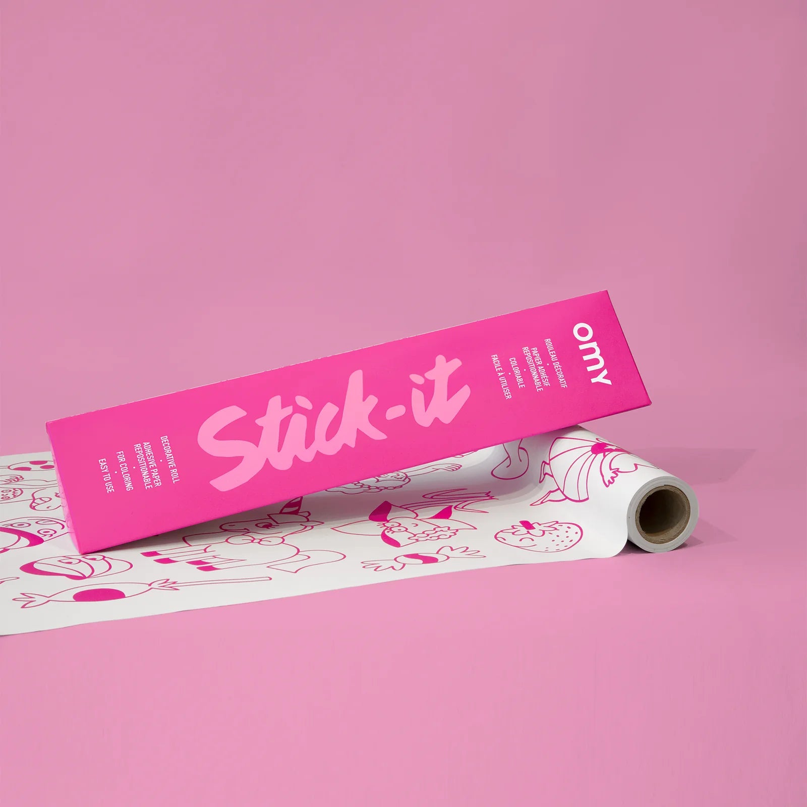 Stick-it, le coloriage de 5 mètres à dérouler - YOGA SPIRIT