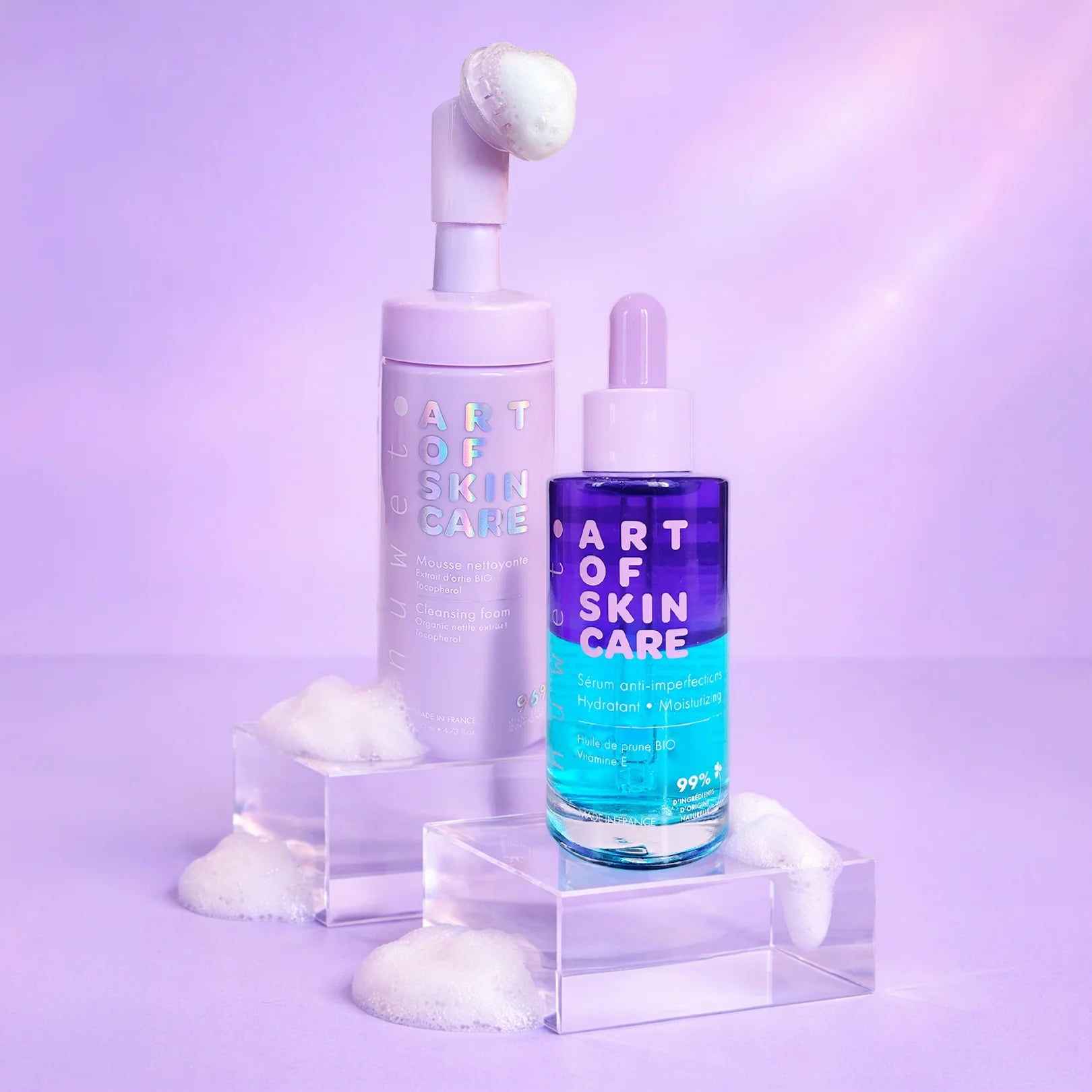 Art of Skincare – mousse nettoyante visage 140ml