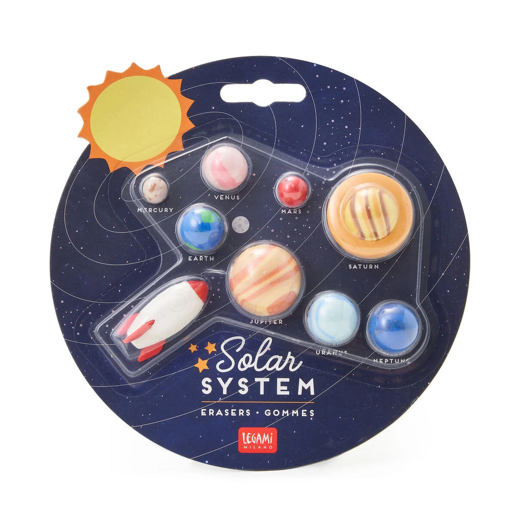 Set de 9 Gommes - Solar System - YOGA SPIRIT