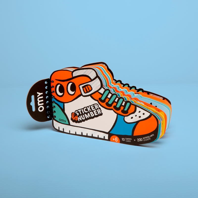 Carnet d’activités – Stickers by Numbers - YOGA SPIRIT