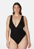 Maillot une pièce ARIEL Liquorice – taille unique et élégance intemporelle - YOGA SPIRIT