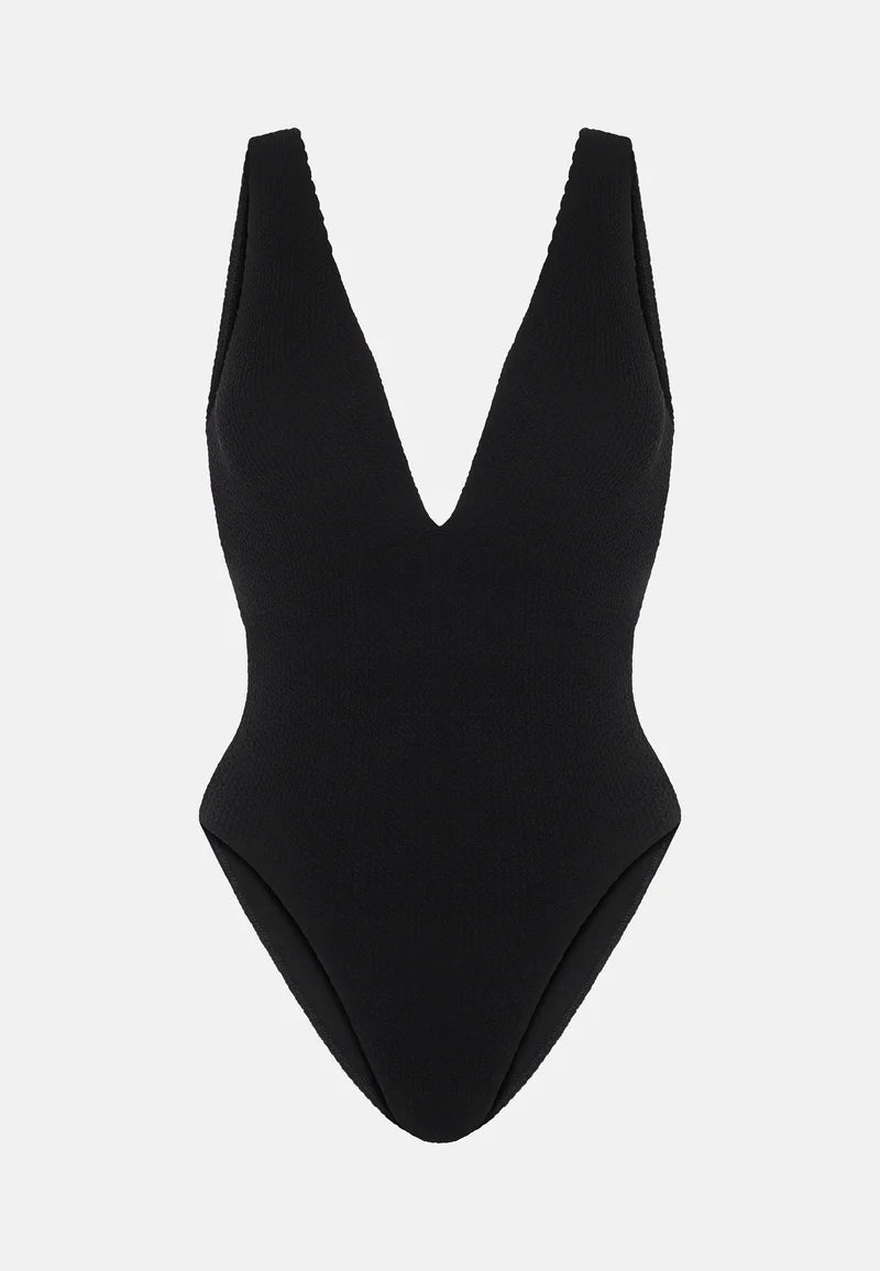 Maillot une pièce ARIEL Liquorice – taille unique et élégance intemporelle - YOGA SPIRIT