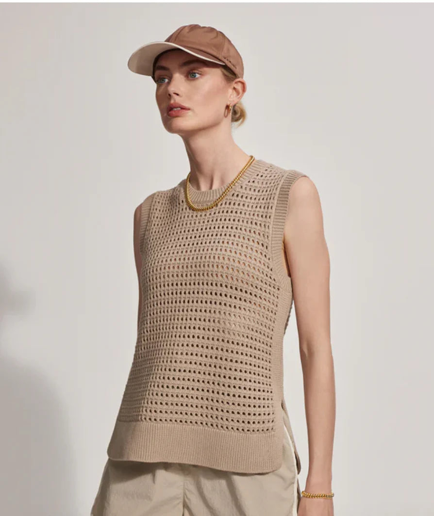 Débardeur DARIN longline – maille légère et coupe flatteuse - YOGA SPIRIT