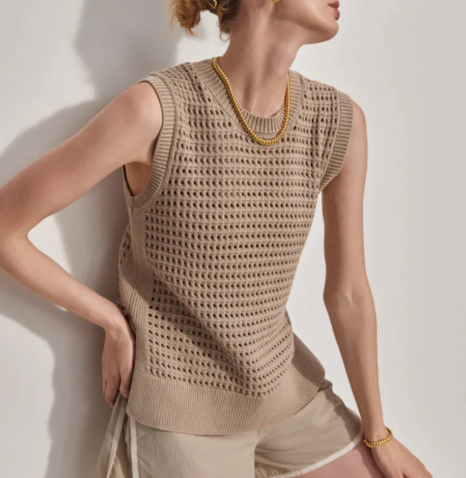 Débardeur DARIN longline – maille légère et coupe flatteuse - YOGA SPIRIT