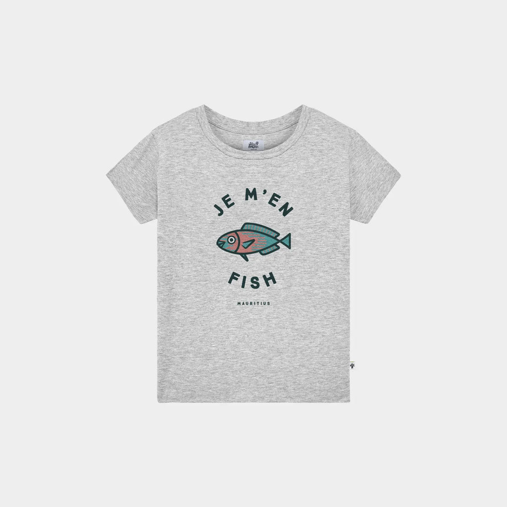 Fish Grey T-Shirt - Kids