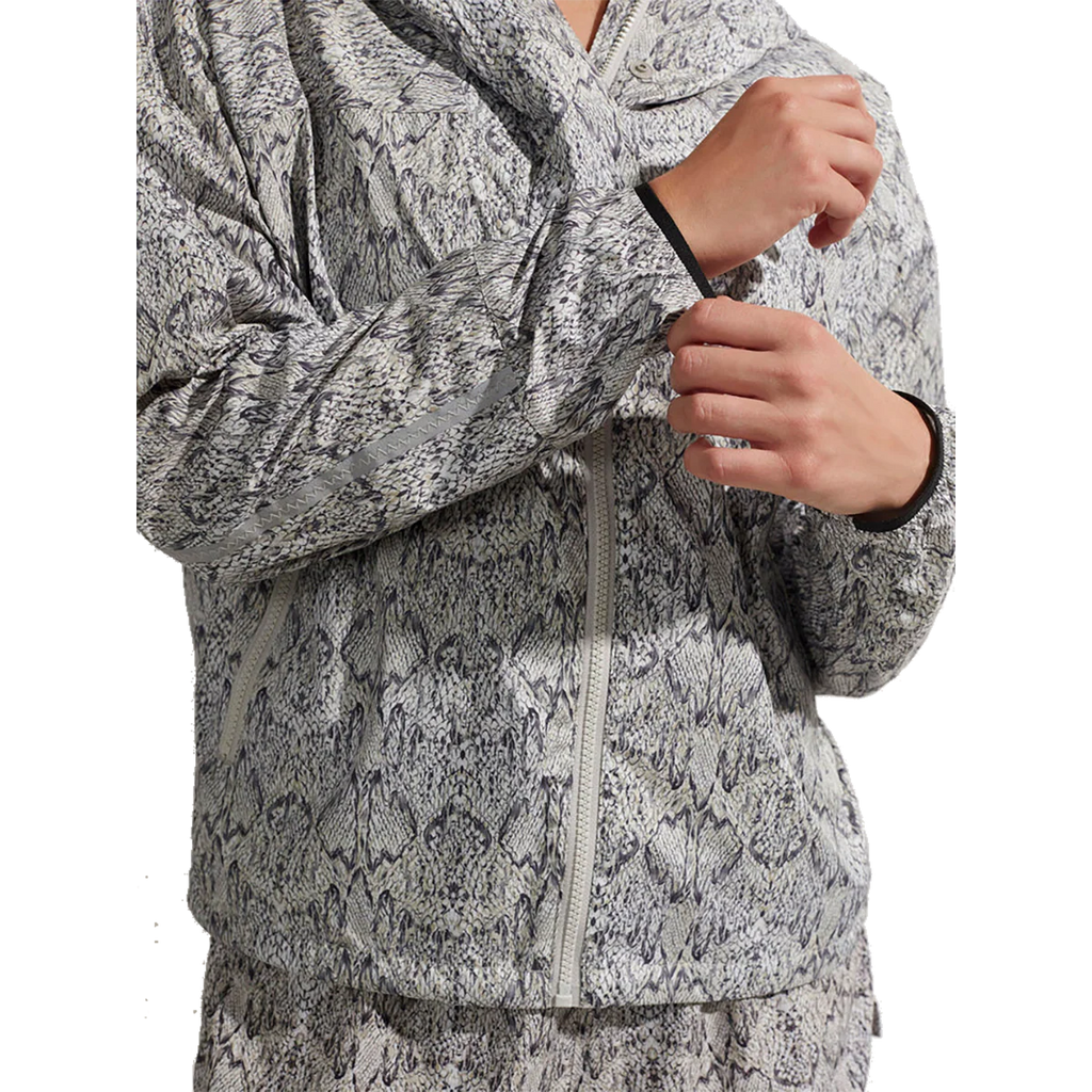 Veste TERRACE running – coupe-vent légère et imprimé “snake” - YOGA SPIRIT