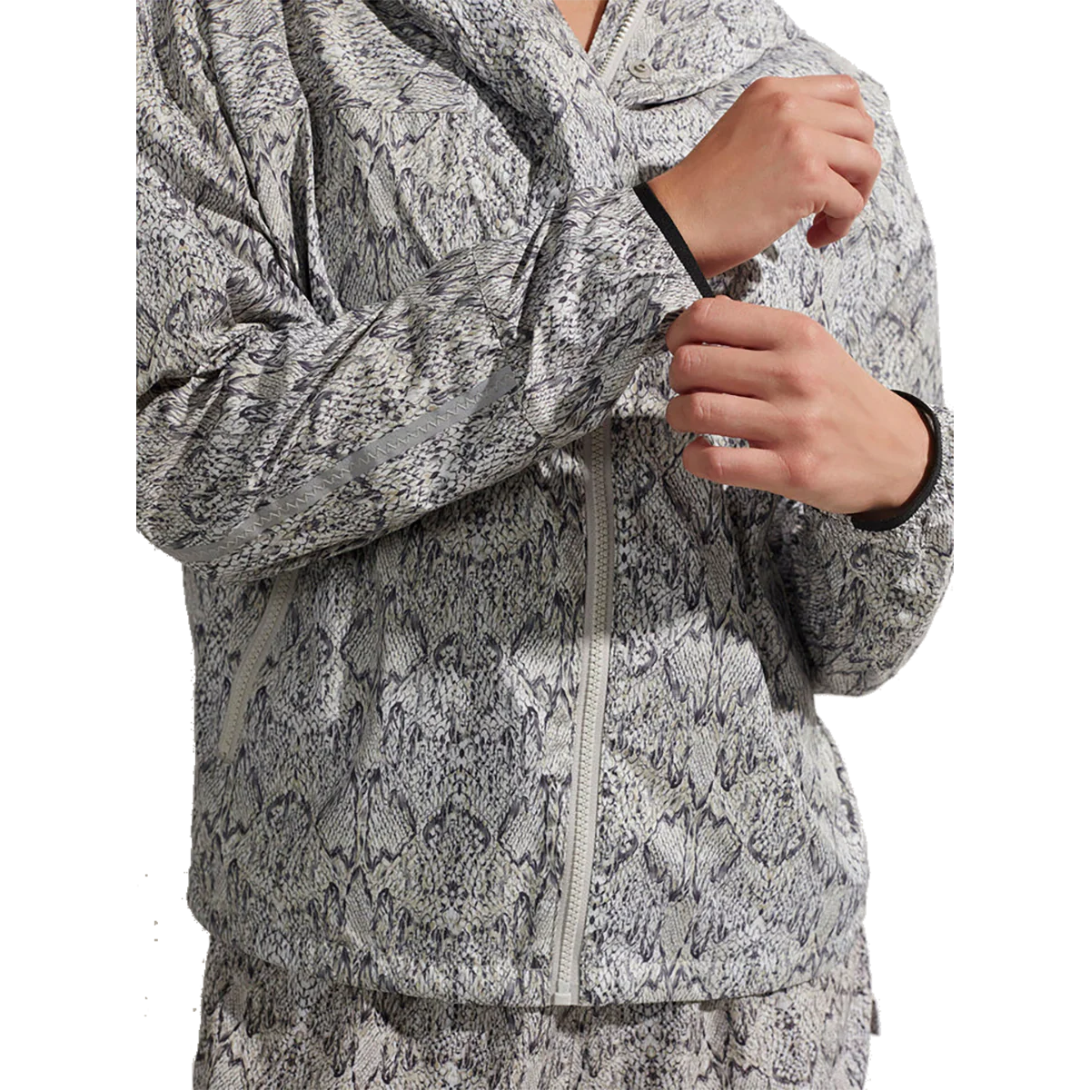 Veste TERRACE running – coupe-vent légère et imprimé “snake” - YOGA SPIRIT