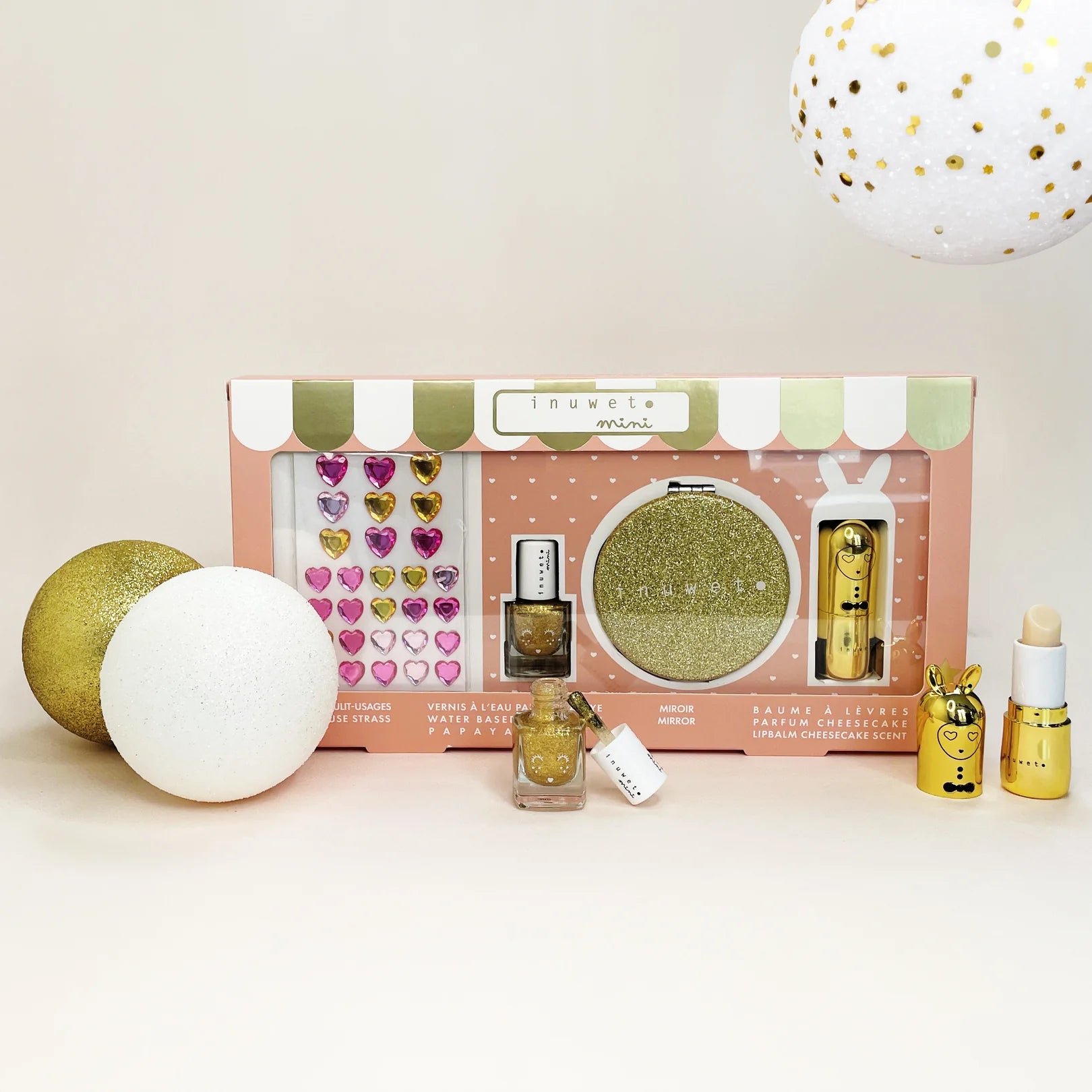 Mini coffret Glitter Girl doré