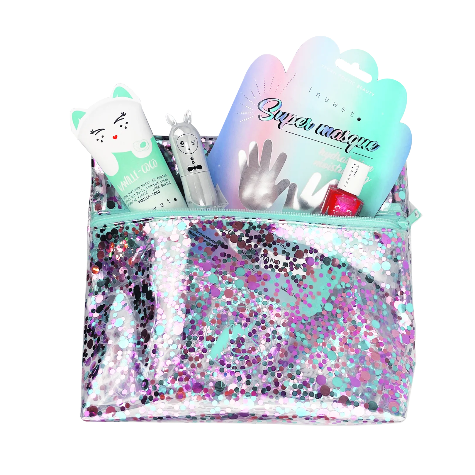 Trousse zip Confettis