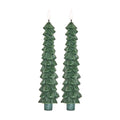 Bougies LED - Sapin - Pack de 2 - YOGA SPIRIT