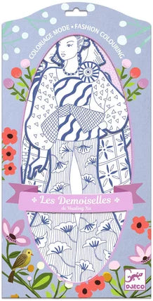 Les Demoiselles à colorier - YOGA SPIRIT
