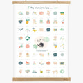 Affiche "Mes Premières Fois, kit empreinte - YOGA SPIRIT