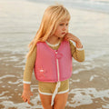 Gilet de natation 2-3 EU en Océan Rose - YOGA SPIRIT