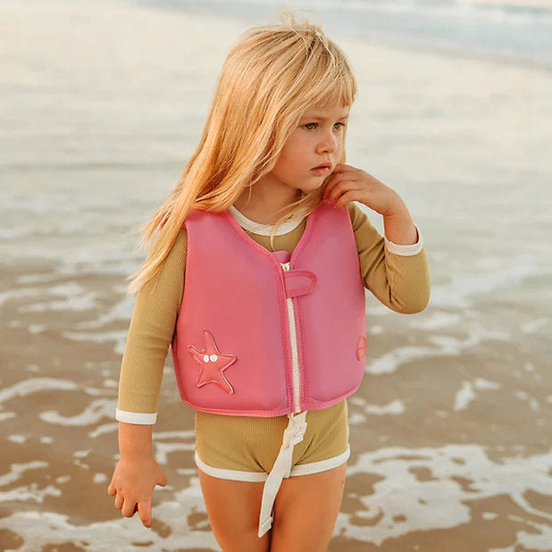 Gilet de natation 2-3 EU en Océan Rose - YOGA SPIRIT