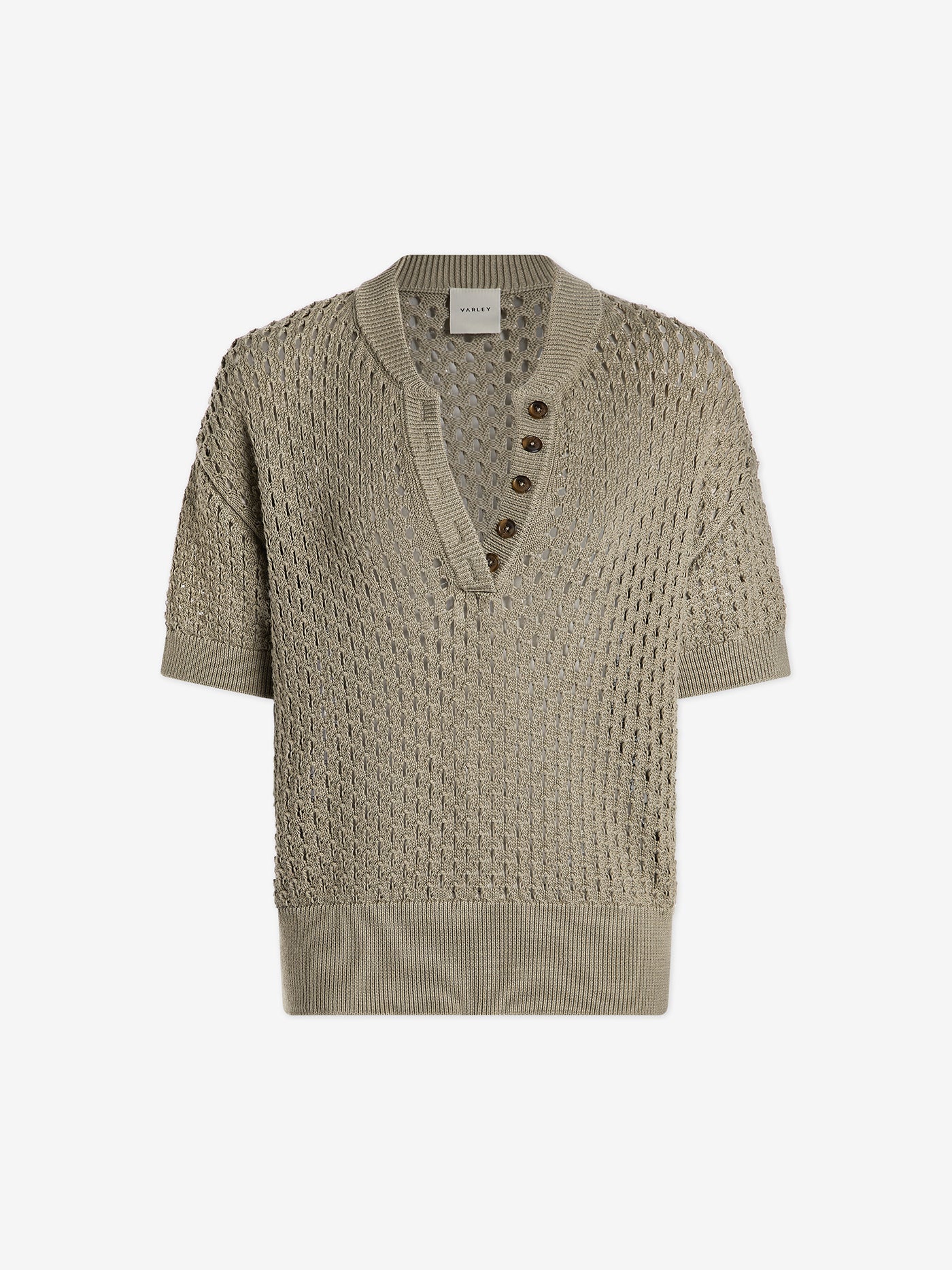 Pull EATON knit – coton ajouré et coupe décontractée - YOGA SPIRIT