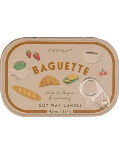 Bougie parfumée en boîte métal imprimée - YOGA SPIRIT