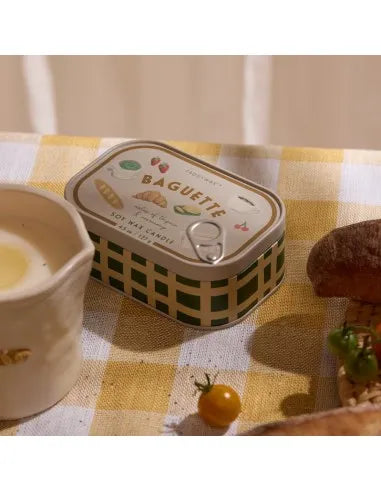 Bougie parfumée en boîte métal imprimée - YOGA SPIRIT
