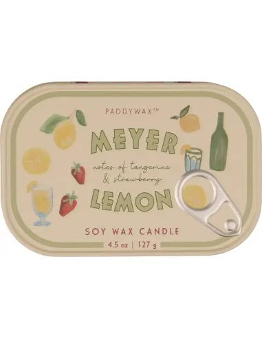 Bougie parfumée en boîte métal imprimée - YOGA SPIRIT