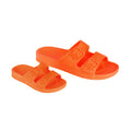 Sandales fluo BAHIA orange – confort estival et style solaire - YOGA SPIRIT